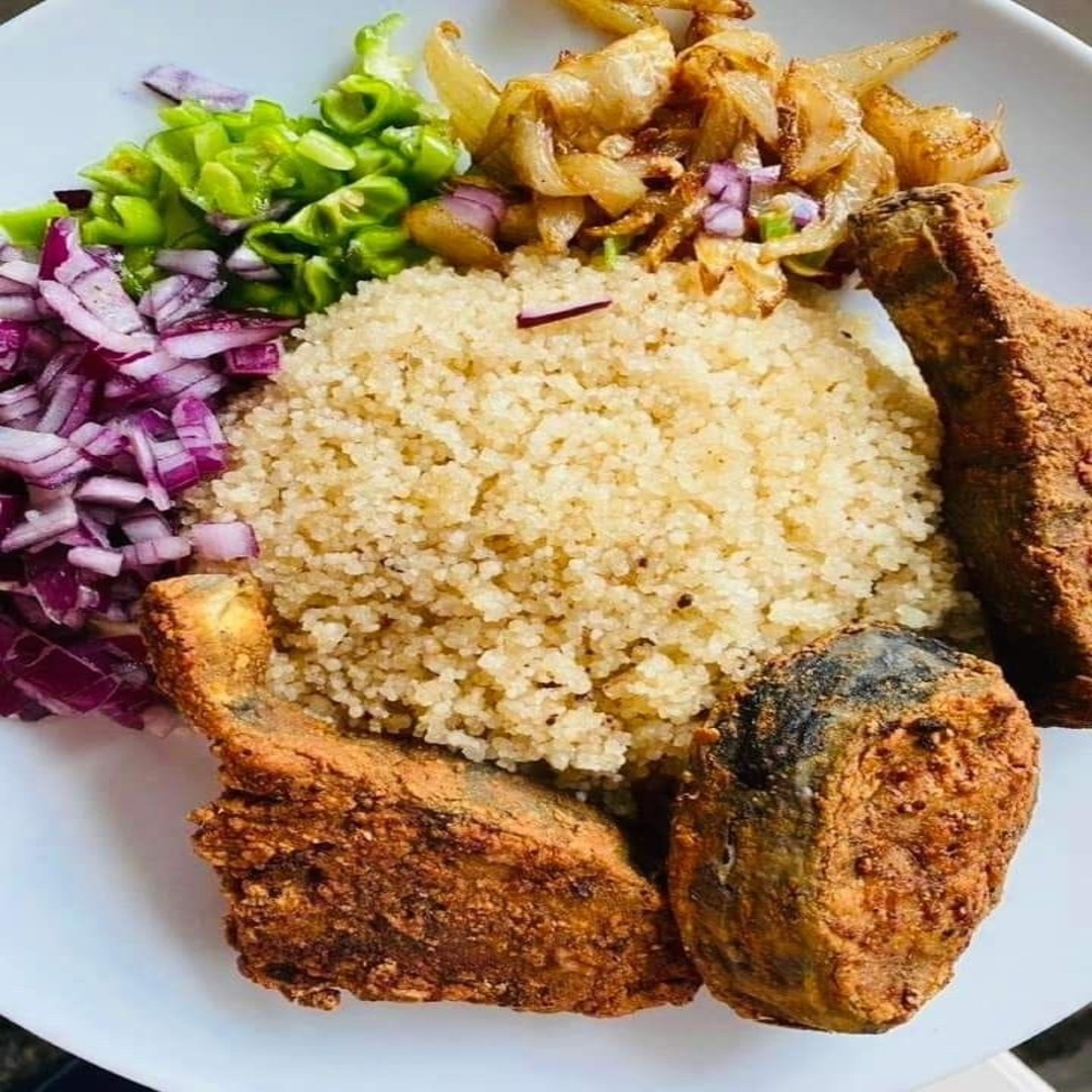 Attiéké Poisson Thon (frit) 